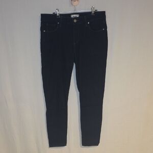 PAIGE Women's Dark Blue Skinny Jeans